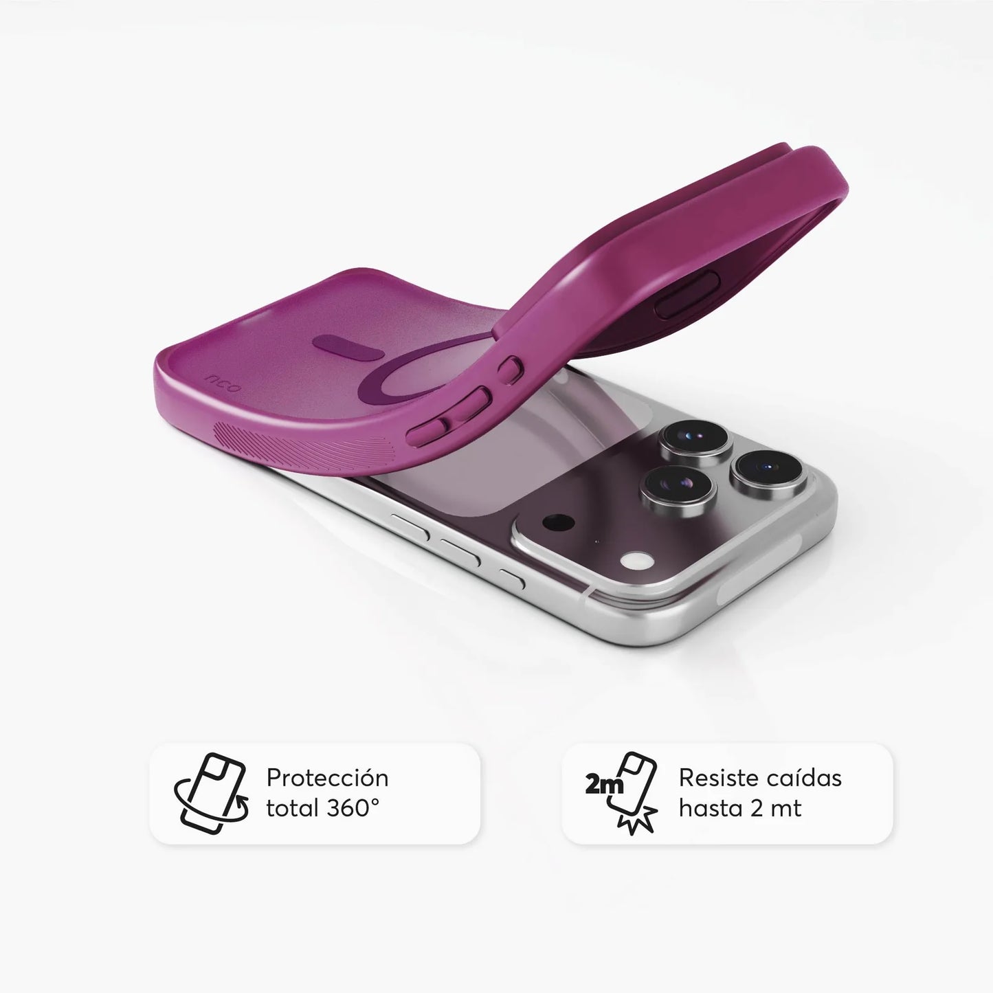 NCO SafeCase Lite MagSafe  Magenta iPhone 17 Pro