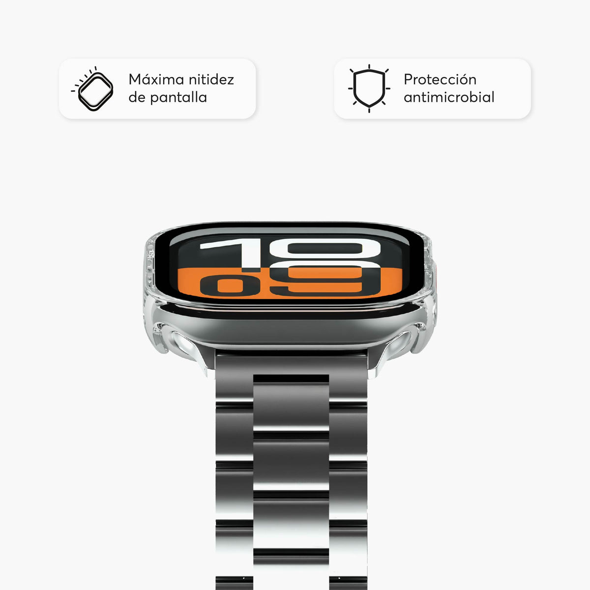 NCO ClearCase Crystal para Apple Watch Series 11 46mm