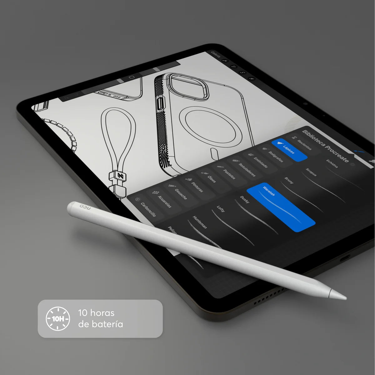 NCO SmartPen White Wireless Charging for All iPads