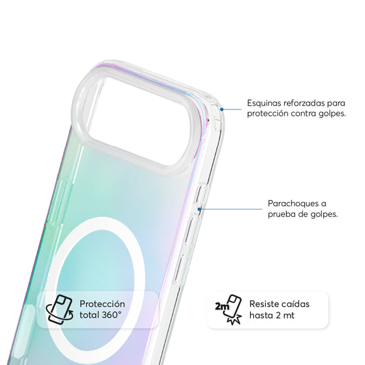 NCO SafeCase Clear Rainbow MagSafe iPhone 17 Air