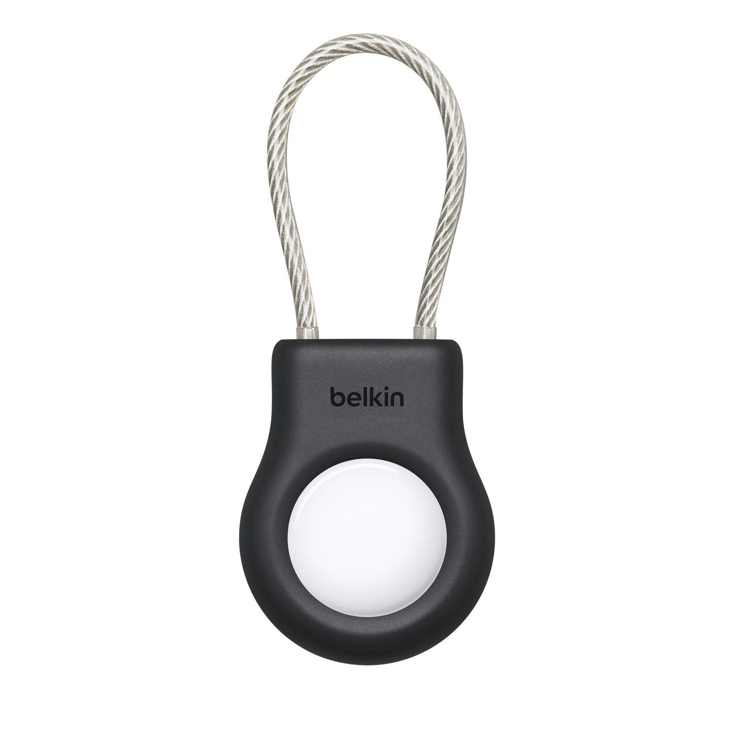 Belkin Secure Holder Premium Cable AirTag Black