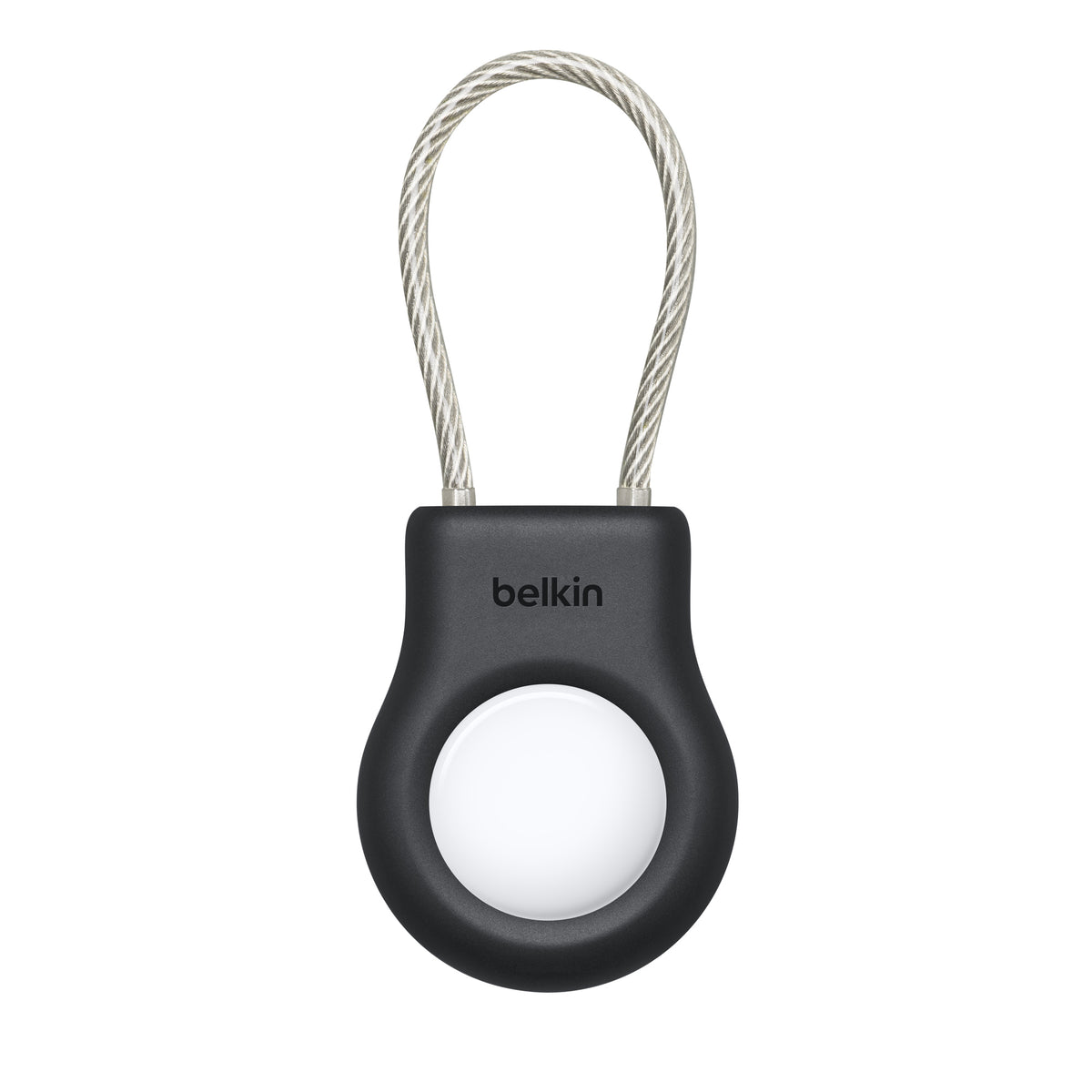 Belkin Secure Holder Premium Cable AirTag Black