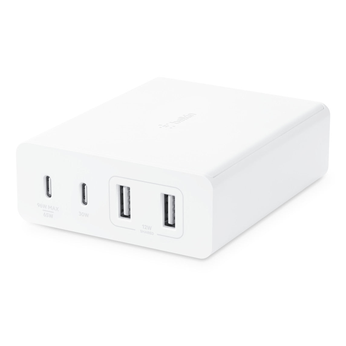 Belkin Cargador de pared USB-C GaN 4 Port Charger 108W