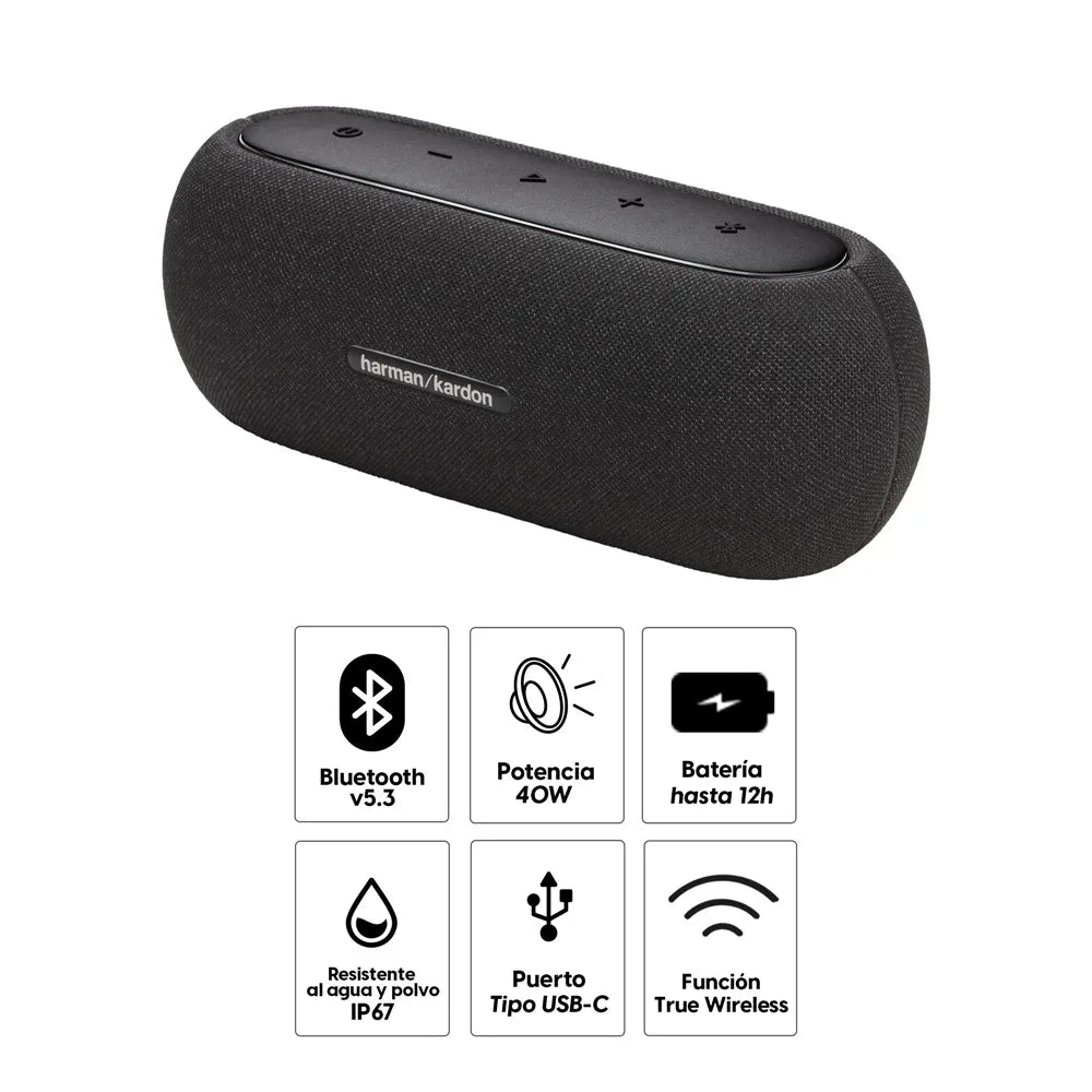 Bocina Harman Kardon Luna - Negro