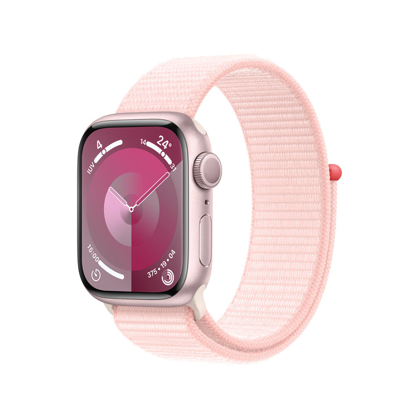 Watch_S9_GPS_41mm_Pink_Aluminum_Light_Pink_Sport_Loop_PDP_Image_Position-1__MXLA