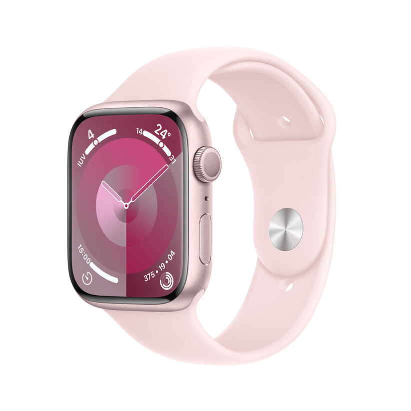 Watch_S9_GPS_45mm_Pink_Aluminum_Light_Pink_Sport_Band_PDP_Image_Position-1__MXLA