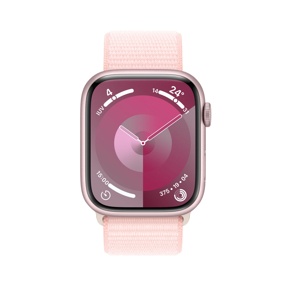 Watch_S9_GPS_45mm_Pink_Aluminum_Light_Pink_Sport_Loop_PDP_Image_Position-2__MXLA