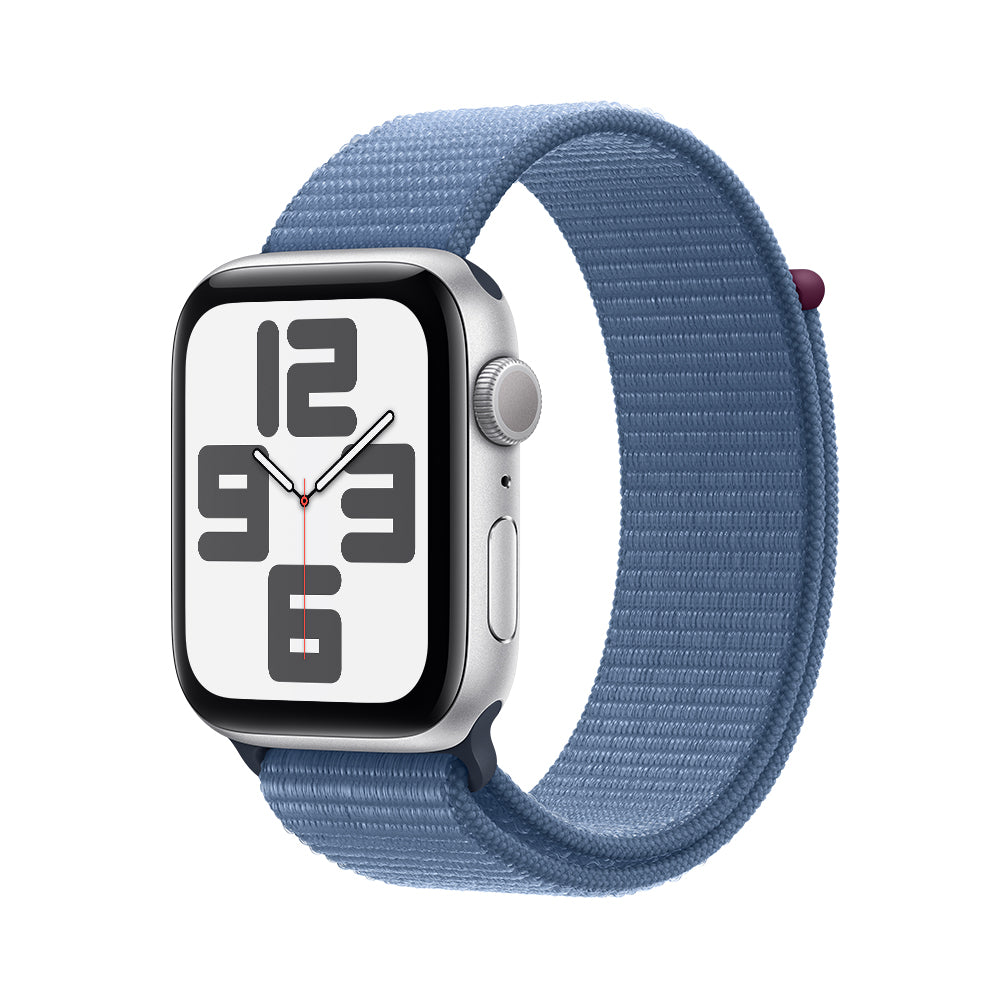 Watch_SE_GPS_44mm_Silver_Aluminum_Winter_Blue_Sport_Loop_PDP_Image_2023_Position-1__MXLA