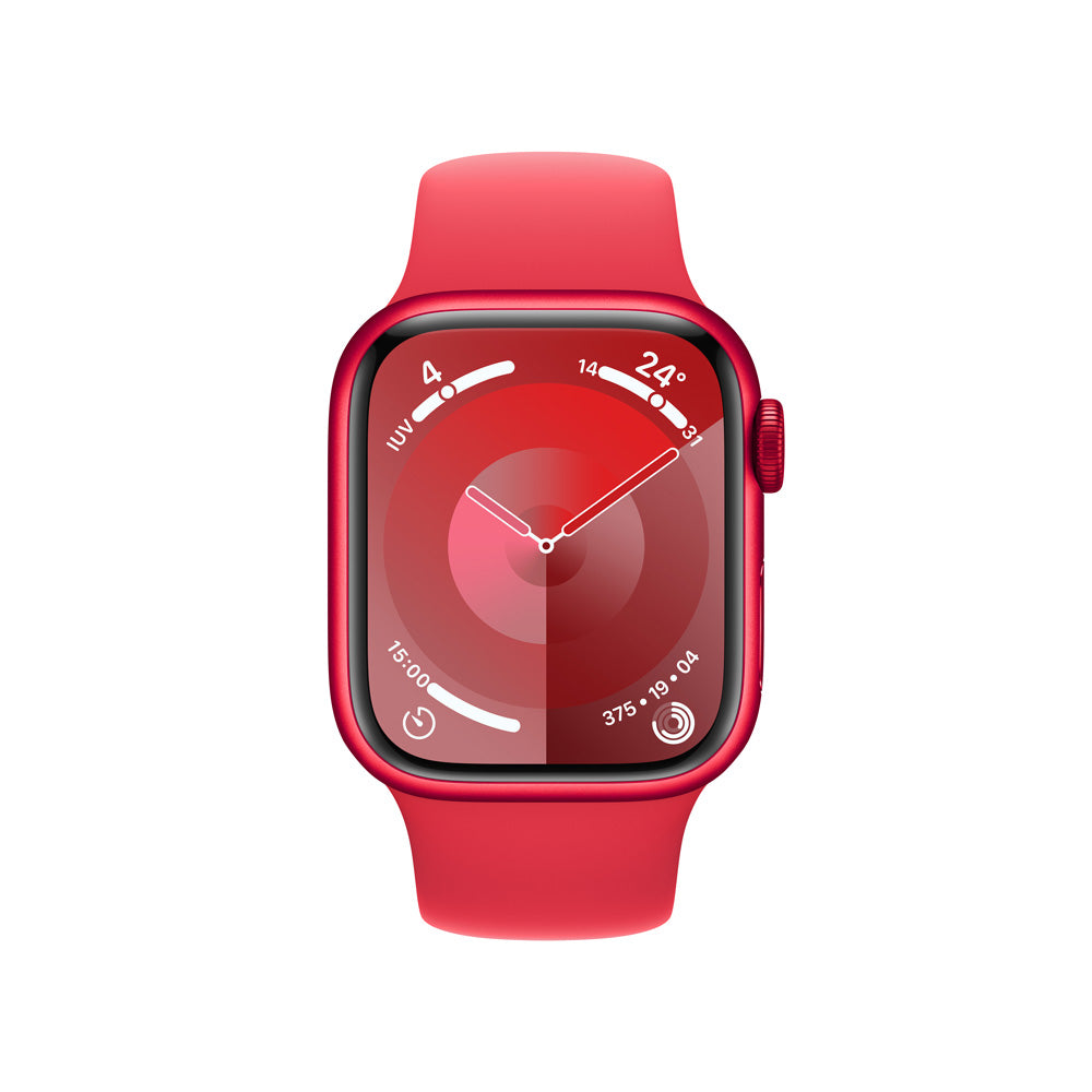 Watch_S9_GPS_41mm_PRODUCTRED_Aluminum_PRODUCTRED_Sport_Band_PDP_Image_Position-2__MXLA