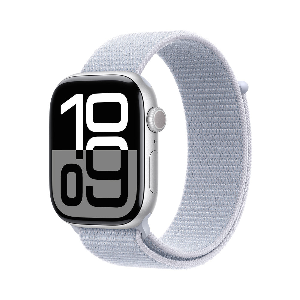 Apple_Watch_Series_10_46mm_GPS_Silver_Aluminum_Sport_Loop_Blue_Cloud_PDP_Image_Position_1__MXES