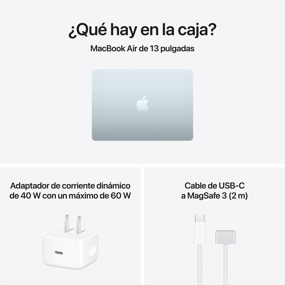 MacBook Air de 13 pulgadas: Chip M5 de Apple con CPU de 10 núcleos y G ...