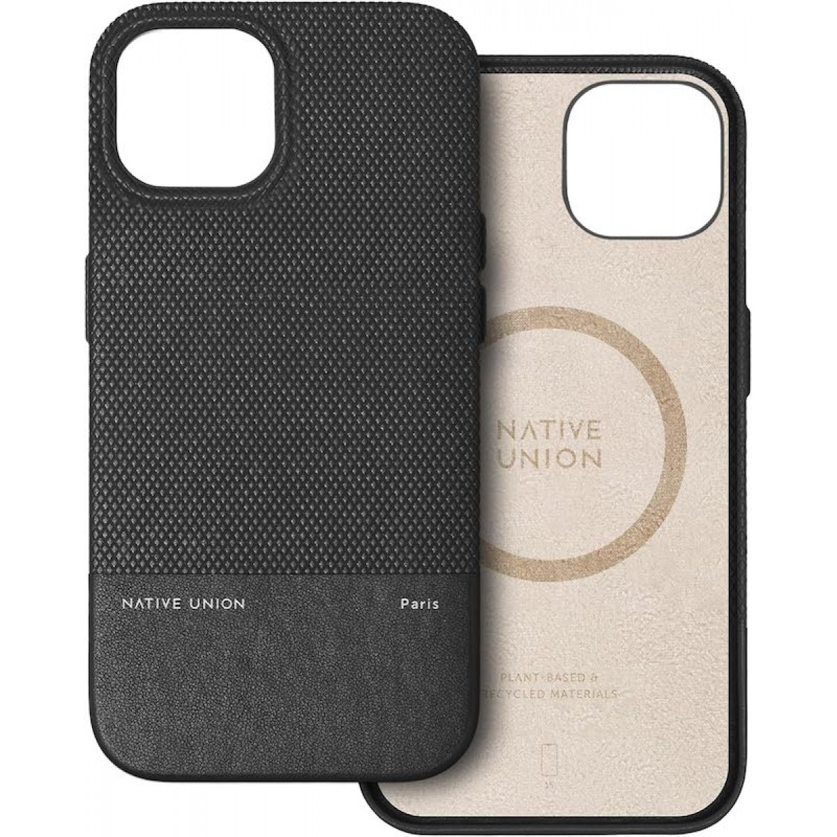 Native Union Case Magsafe para 15 - Bio-Based Leather Black