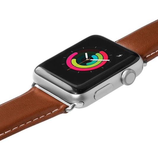 Laut Apple Watch Smooth Leather - Tobacco