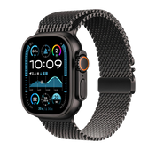 Logiix Milanese Link Apple Watch Band 42/44/45/49mm Negro