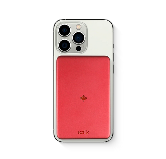 LOGiiX Piston Power 5000 mAh Slim Mag (2024) - Canada RED