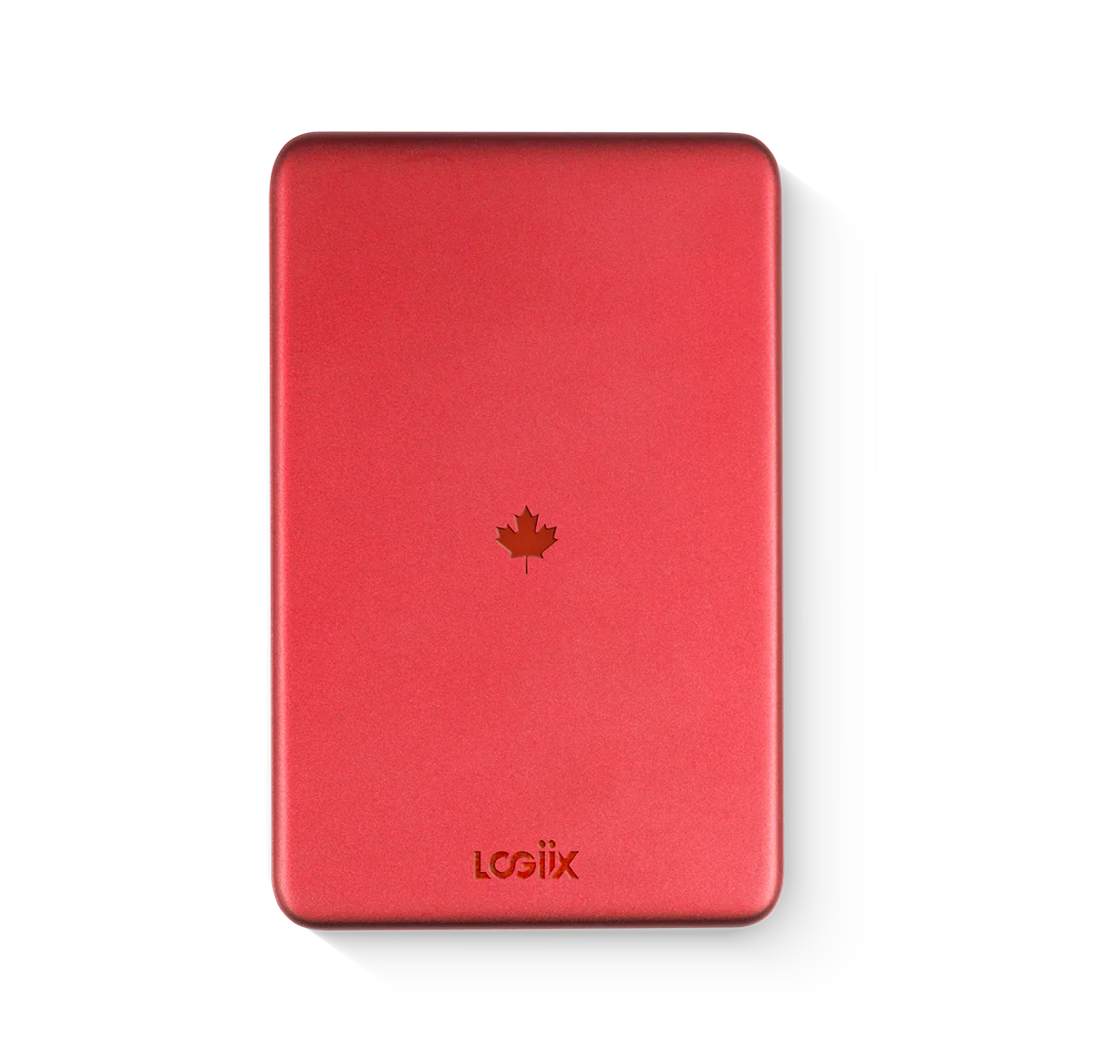 LOGiiX Piston Power 5000 mAh Slim Mag (2024) - Canada RED