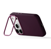 Logiix Vibrance Silicone Case for iPhone 18 Pro Max - Dark Cherry