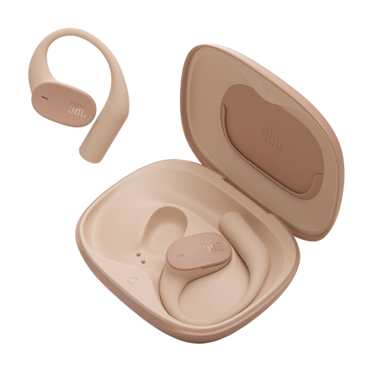 JBL Headphones TWS Sense Lite Open Ear Beige