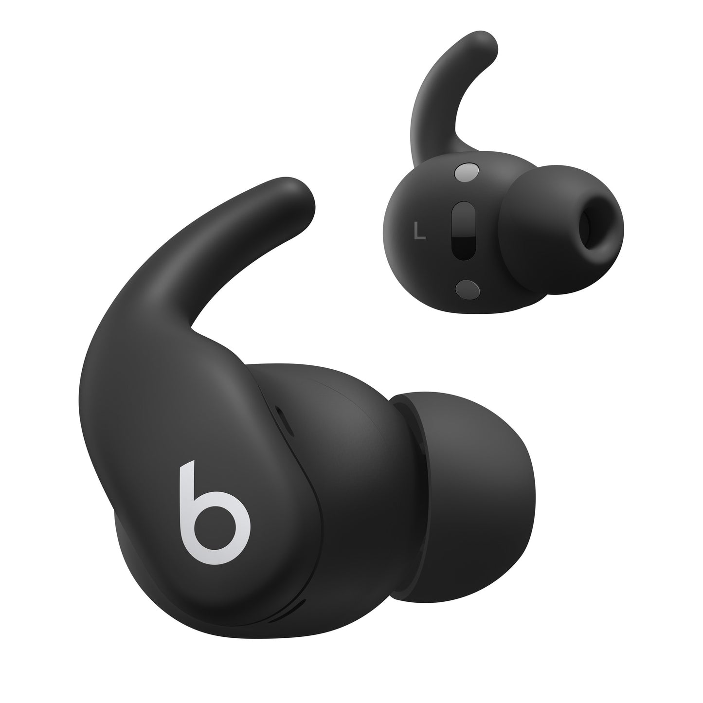 Powerbeats Fit — Audífonos inalámbricos para entrenamiento con ajuste seguro — Negro