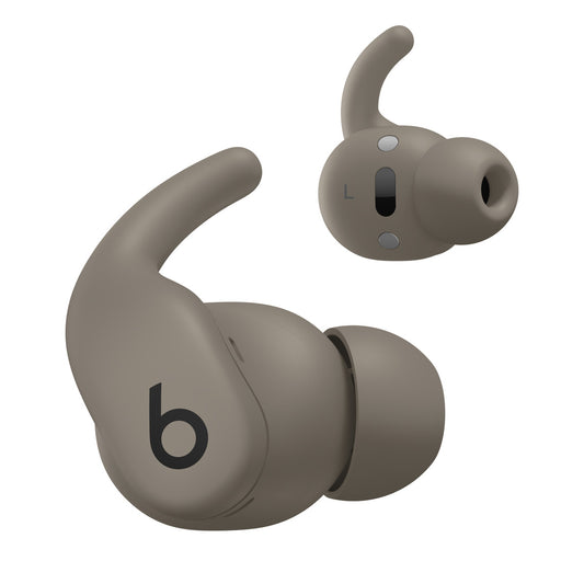 Powerbeats Fit — Audífonos inalámbricos para entrenamiento con ajuste seguro — Gris grava