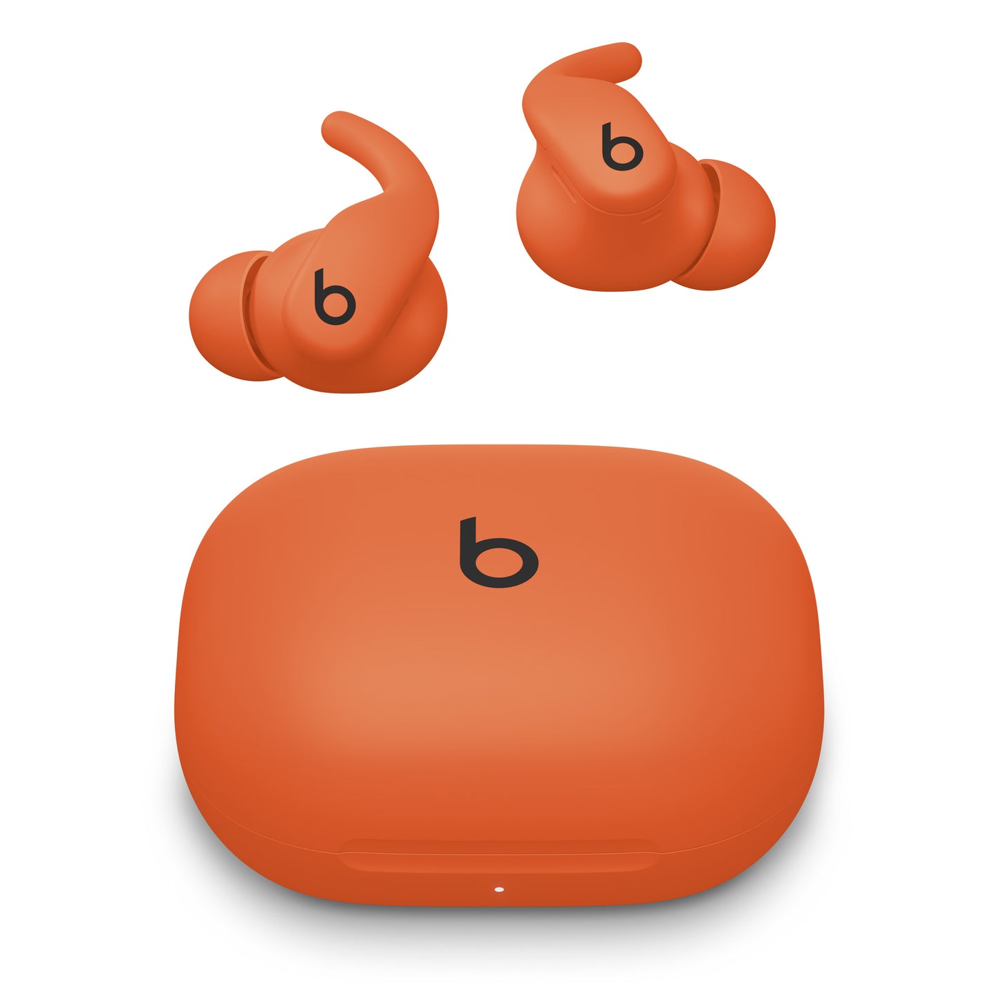 Powerbeats Fit — Audífonos inalámbricos para entrenamiento con ajuste seguro — Naranja destello