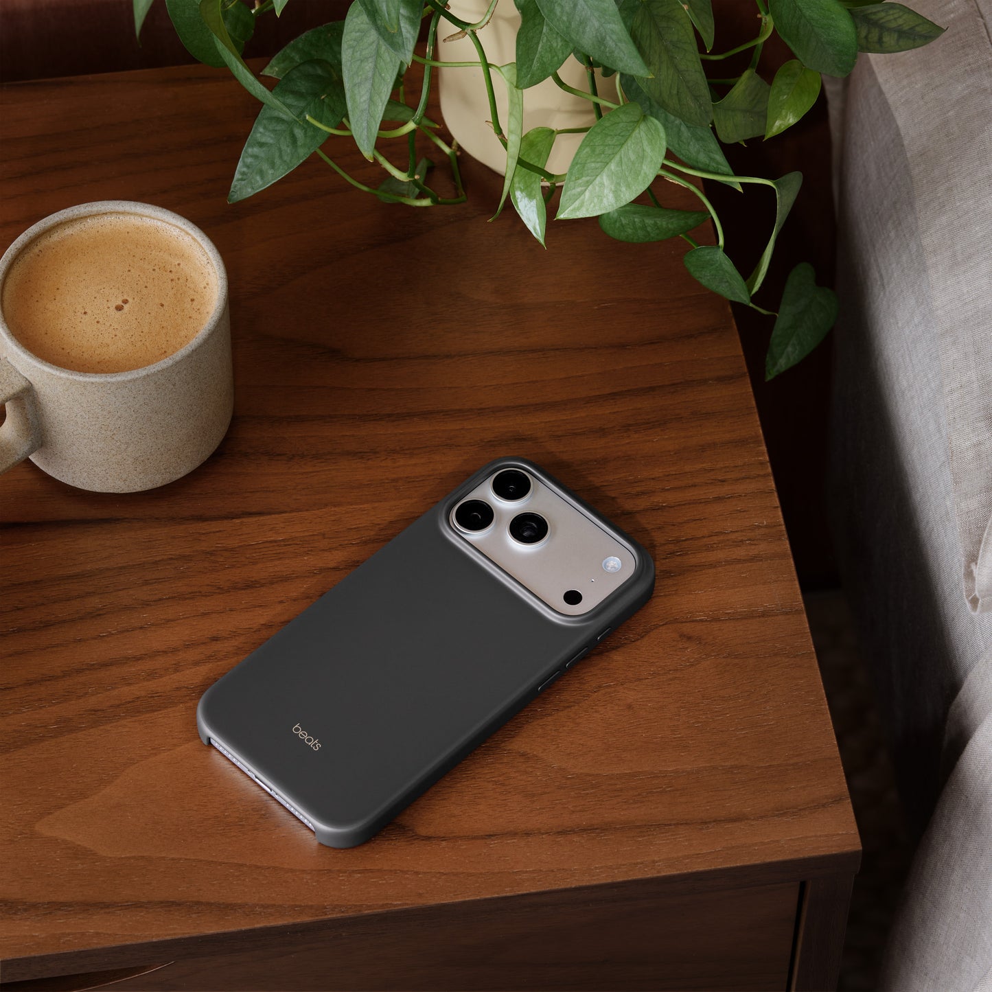 Apple Beats iPhone 17 Pro Max Case with MagSafe and Camera Control — Granite Gray