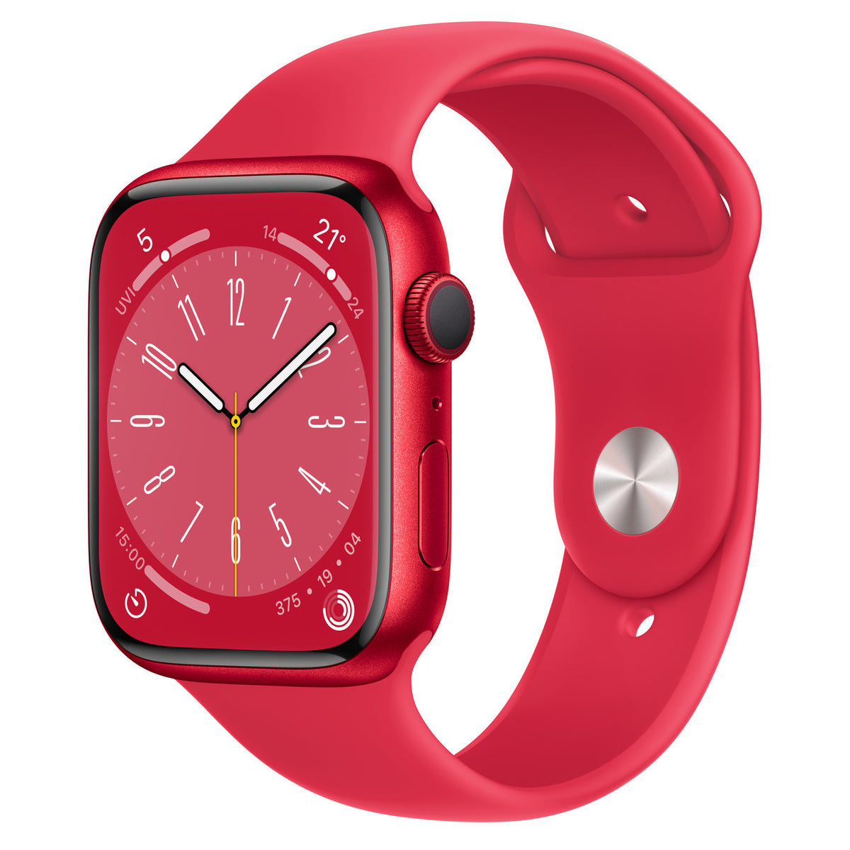 Apple Watch Series 8 GPS (PRODUCT)RED Aluminium Red Sport Band (Seminuevo)