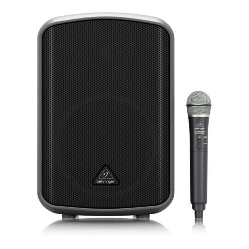 Behringer Sistema de Amplificacion Portatil 200-Watts, Bluetooh, Control Remoto VIA IOS / Android