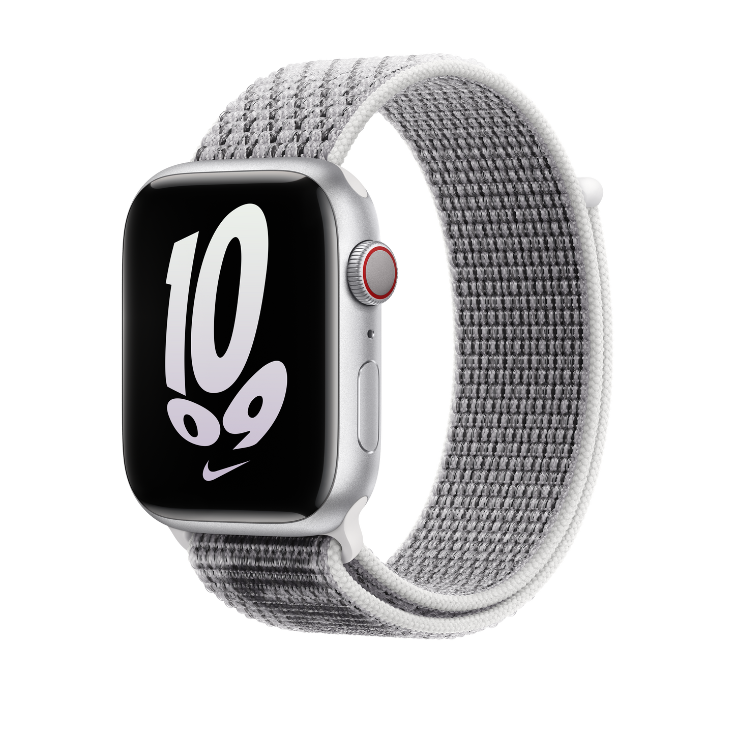 Nike Apple Watch Blanco Y Negro Correa Loop Deportiva Nike Blanco