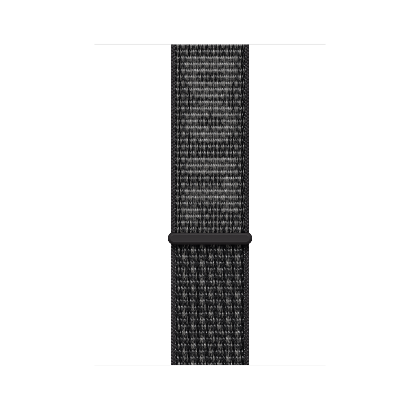 Correa loop deportiva Nike negra/blanco cumbre para caja de 45 mm