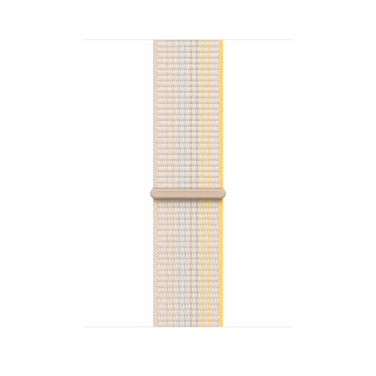 Correa loop deportiva blanco estelar para caja de 45 mm
