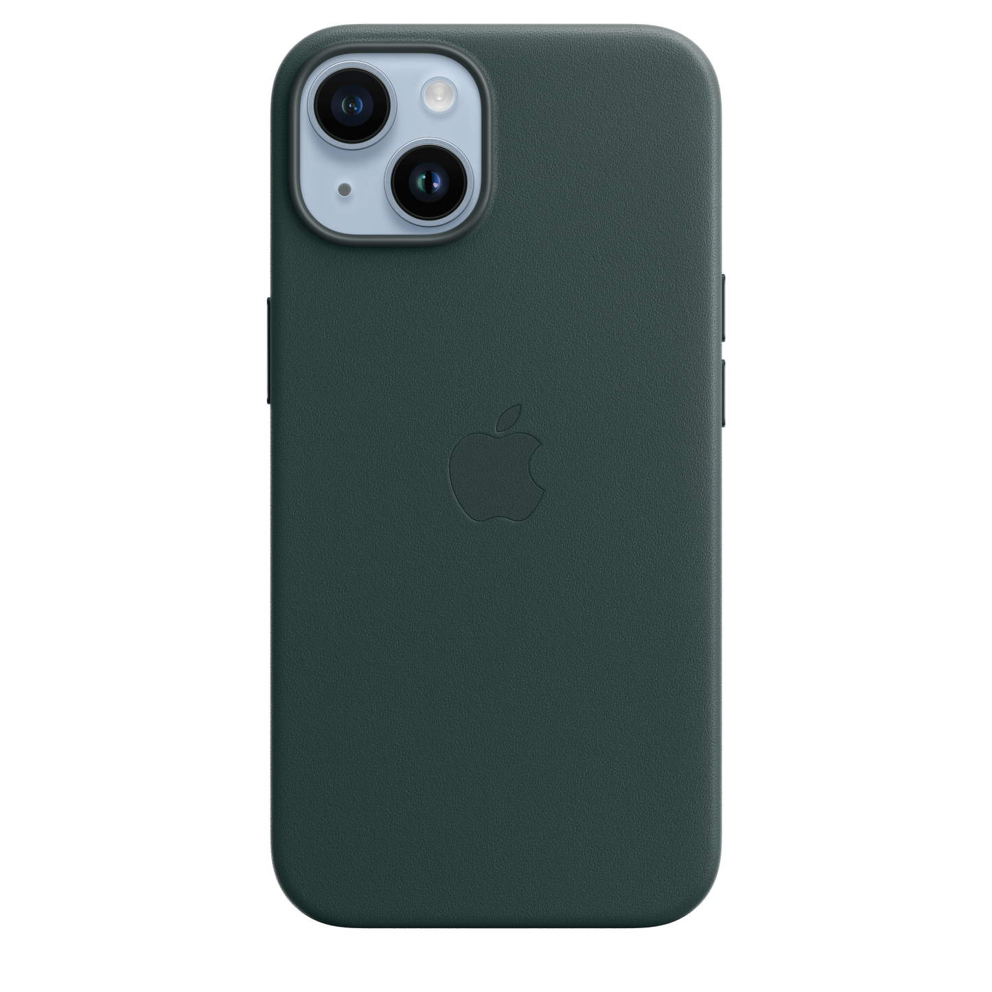 Funda de piel con MagSafe para el iPhone 14 - Verde pino