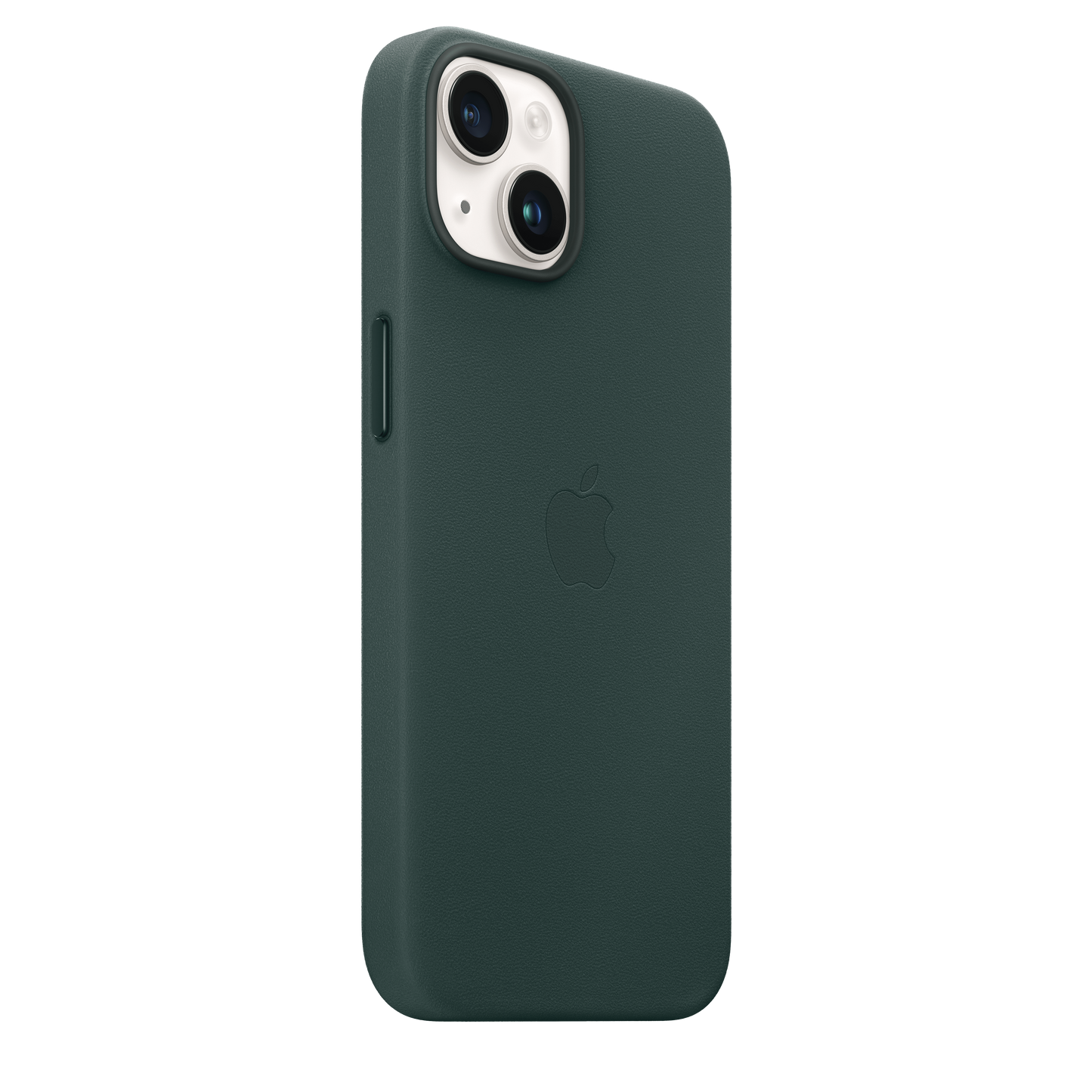 Funda de piel con MagSafe para el iPhone 14 - Verde pino