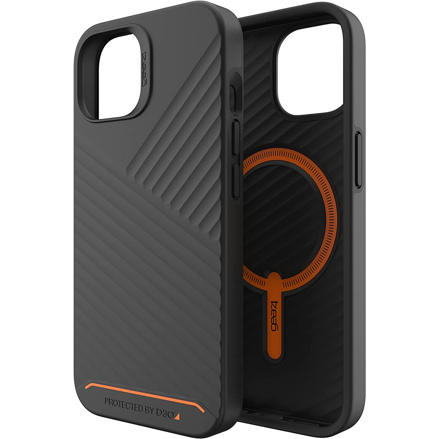 Zagg Gear4 Denali Snap - Funda texturizada para iPhone 14 Pro Max  Negro