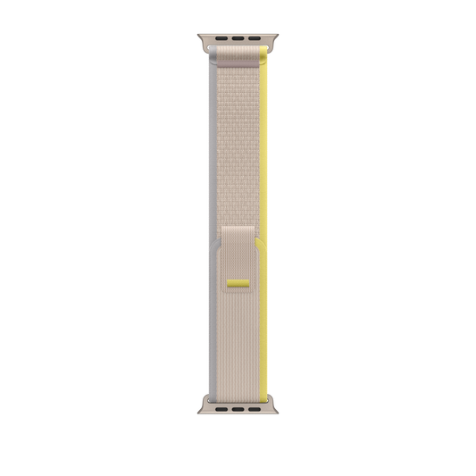 Correa senderista amarilla/beige para caja de 49 mm - M/L