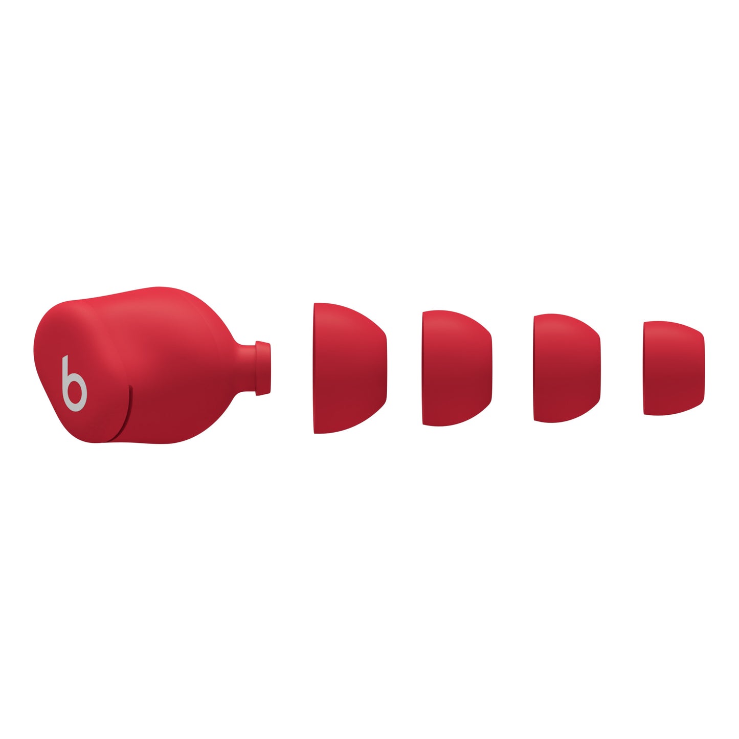 Beats Solo Buds - Rojo transparente