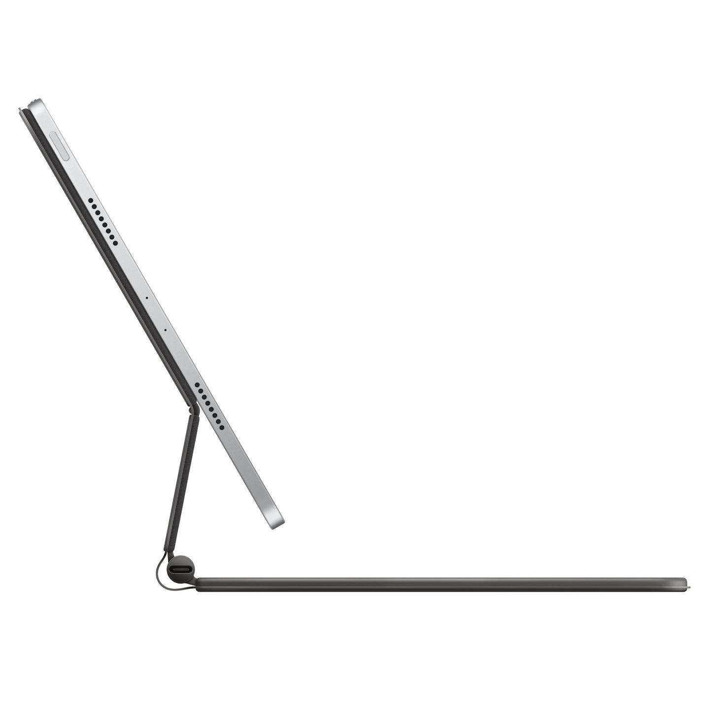 Apple Magic Keyboard para el iPad Pro de 11" idioma español latinoamérica (1th, 2th, 3th, 4th Gen) y iPad Air 11" M2 Negro