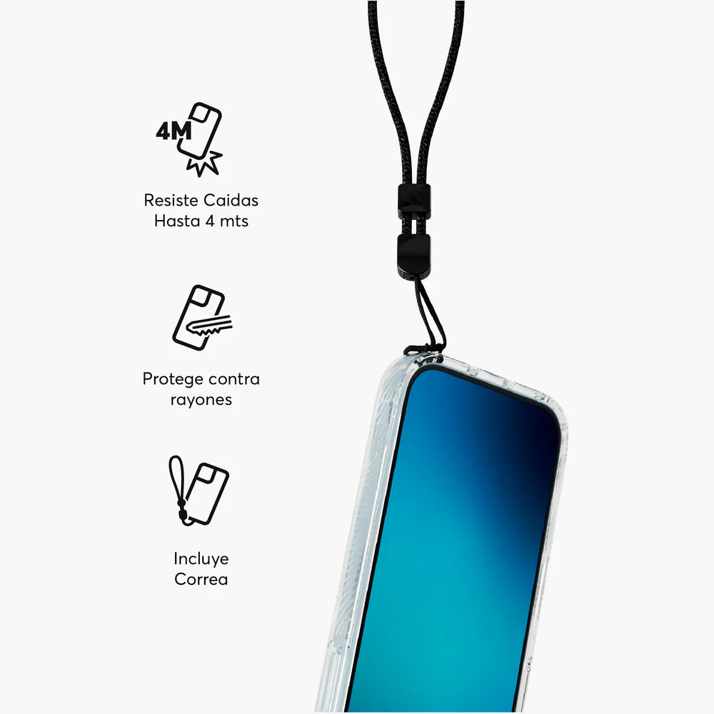 NCO safecase clear crystal with magsafe for iphone 15