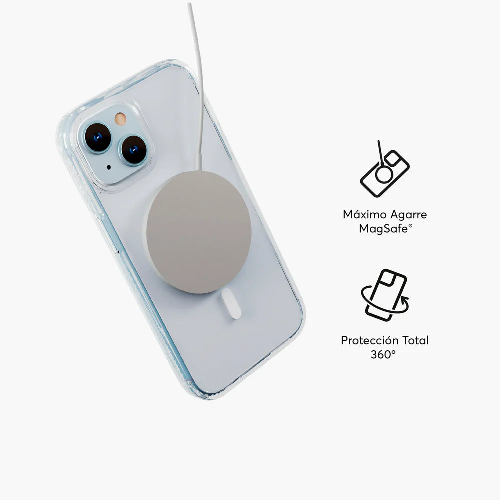 NCO safecase clear crystal with magsafe for iphone 15