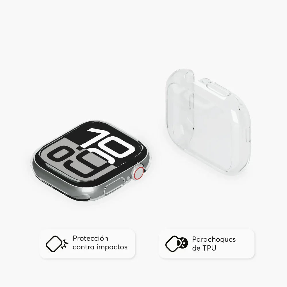 NCO safecase 360 clear for apple watch series 10 46mm