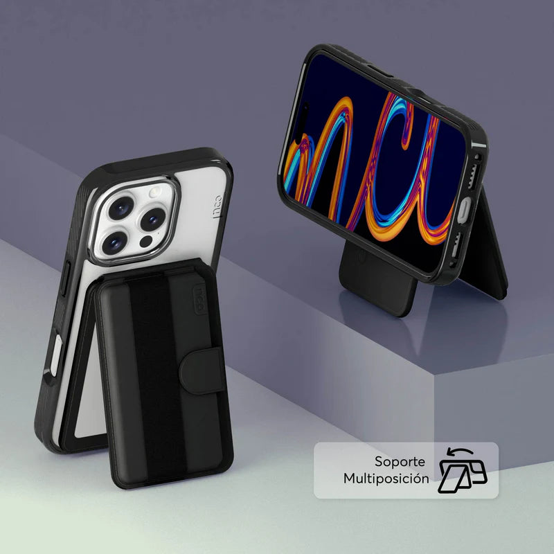 NCO mywallet magsafe card holder royal black