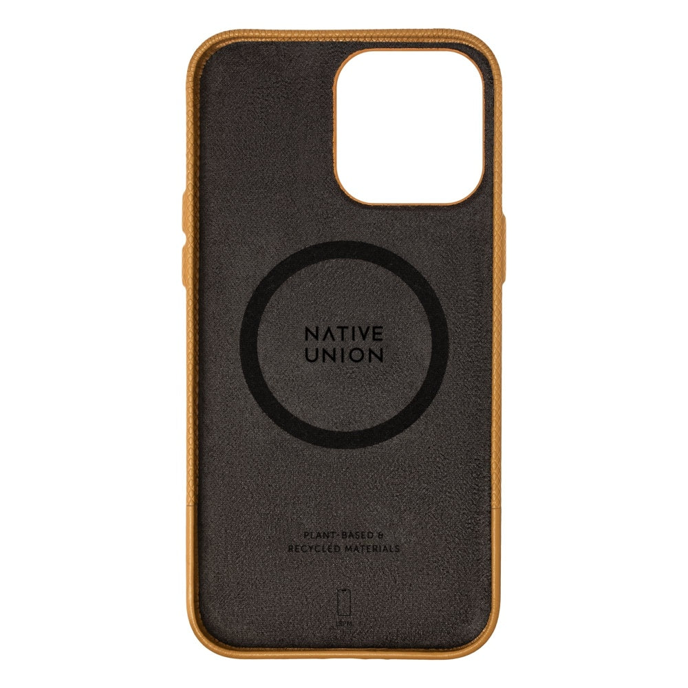 Native Union Case Magsafe para 15 Pro Max - Bio-Based Leather Kraft