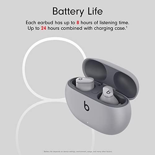 Apple Beats Studio Buds Moon Grey – Auriculares de tapón True Wireless con cancelación de ruido