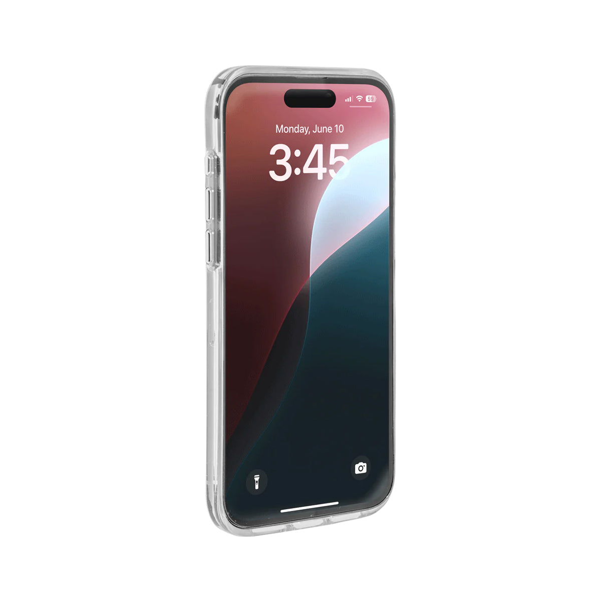 Logiix Air Guard Classic for iPhone 16 Pro Max - Clear/White