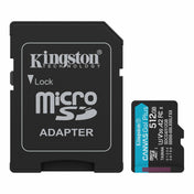Kingston microSDXC Canvas Go Plus Gen4 200MB/s A2 U3 V30 Card + ADP 512GB SDCG4/512GB