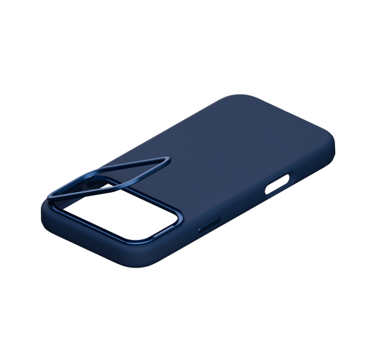 LOGiiX Vibrance Silicone Case for iPhone 17 Pro Max - Midnight Blue