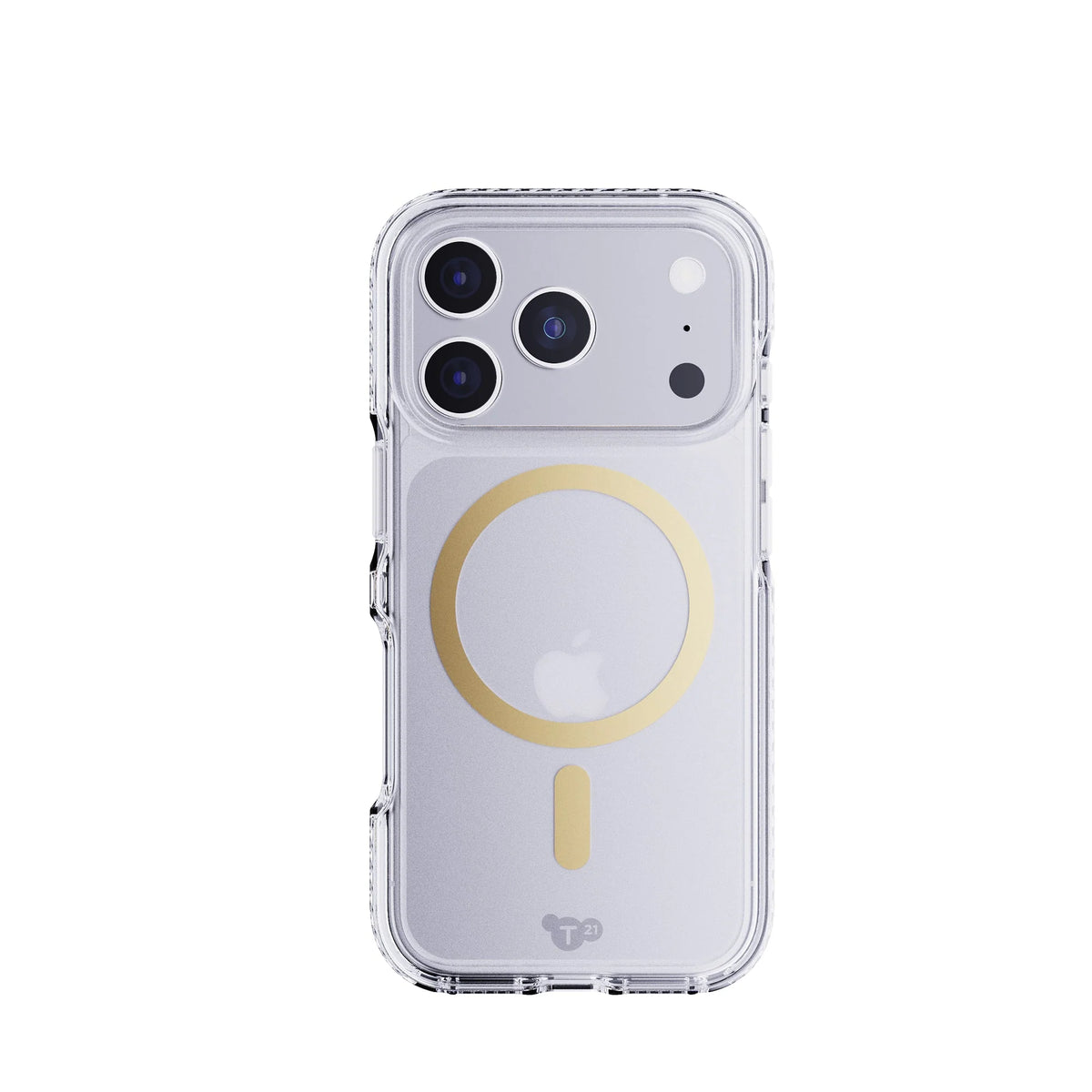 Tech21 EvoCrystal w/MagSafe for 17 Pro Metallic Gold