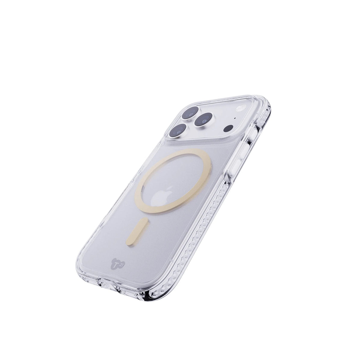 Tech21 EvoCrystal w/MagSafe for 17 Pro Metallic Gold