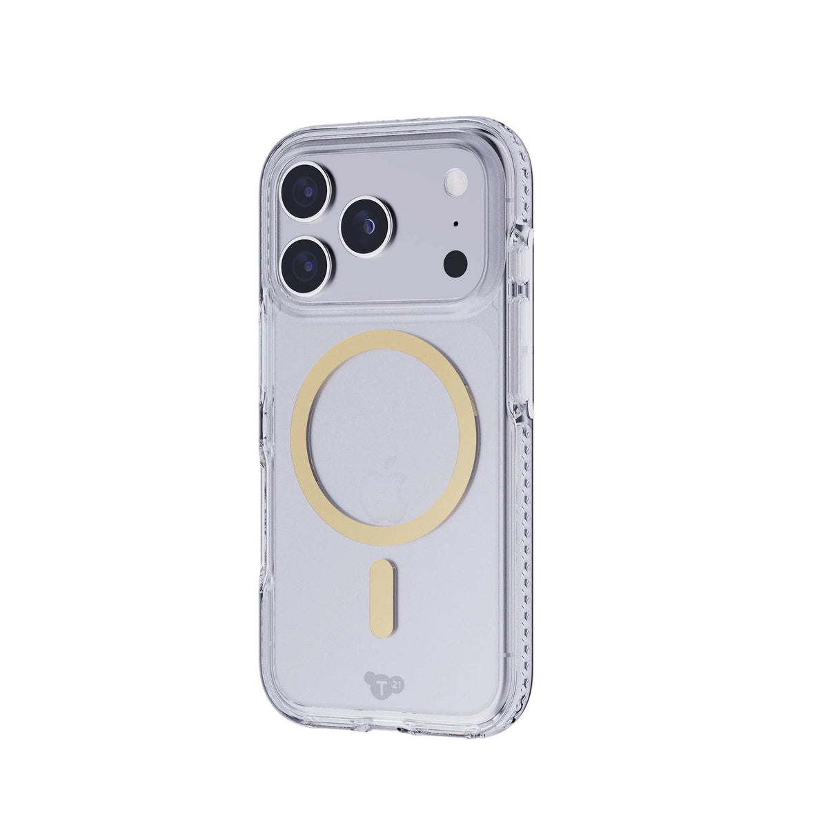 Tech21 EvoCrystal w/MagSafe for 17 Pro Metallic Gold