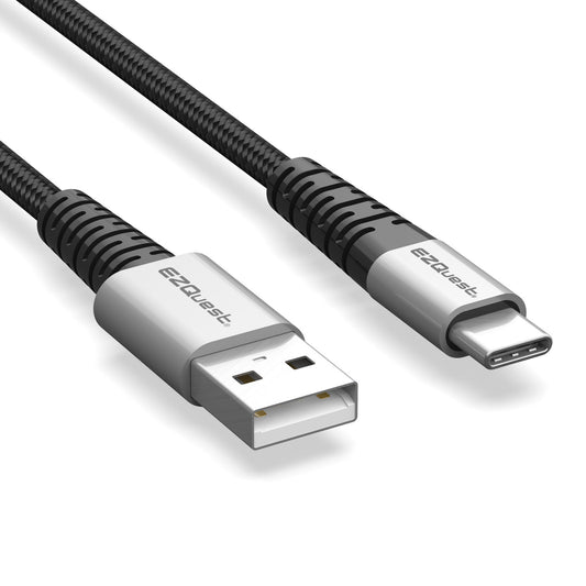 EZQuest Cable de carga y sincronización DuraGuard™ USB-C a USB-A 1.2 metros